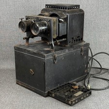 Antique Bausch & Lomb Model BB Balopticon Dual Lens Projector No 58209 picture
