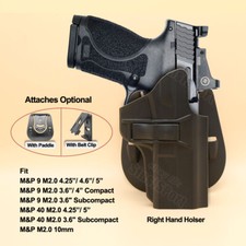 M&P40 M2.0 Compact Holster For Smith & Wesson S&W M&P9 M&P10 M&P 40 Full Size picture