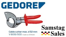 Gedore Germany V 8091-500 Copper Aluminum Cable Cutter Insulated 52mm picture