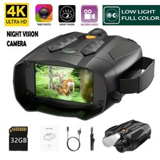 Binoculares de visión nocturna 4K, gafas de visión nocturna infrarrojas. neuvo. picture