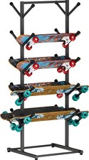 Skateboard Racks Floor Stand Holder, Freestanding 5-Tier Skateboard Storage O... picture