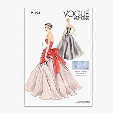 Vintage Misses' Dress and Overbodice Sewing Kit picture