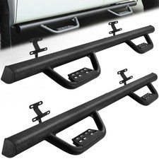 For 2015-2026 Ford F150 Super Cab Running Boards Side Bar Drop Step Black picture