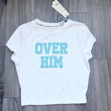 Juicy-couture Women's White and Blue T-shirt picture