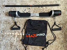 MAXPRO SmartConnect Cable Home Gym 300lb Portable Bluetooth Bar Handles Bag picture