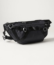 Athleta NWT Excursion Large Belt Bag‎ Black Nylon Fanny Pack Waist Sling Purse picture