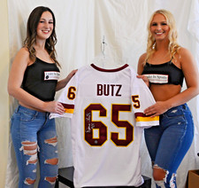 DAVE BUTZ signed jersey Washington Redskins - So Good He is in the Ring of Honor picture