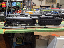 Lionel 665 Steam Locomotive & 2046W Whistling Tender Both Fully Serviced picture