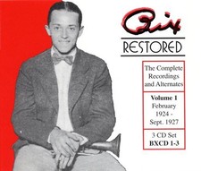 Bix Beiderbecke - Restored Bix 1 [New CD] picture