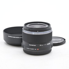 Olympus M.ZUIKO DIGITAL 25mm F1.8 Black Lens [Top Mint] US Stock picture
