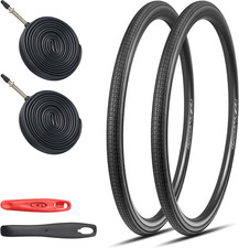 2-Pack 700X28/32/35C Road Bike Tire Set, Foldable Tires with Presta Valve FV48 I picture