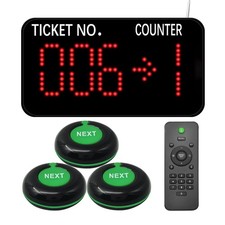 Take a Number System Wireless Queue Management System Ticket Number Waiting S... picture