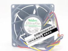 Nidec V80E12BHA5-57 8038 DC12V 0.6A 8CM 4-Wire PWM High Airflow Case Thermal Fan picture
