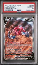 2023 Pokemon Sword And Shield Crown Zenith Drapion V #GG49 PSA 10 picture