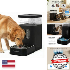 Gardner Pet Automatic Dog Water Dispenser 2.2 Gallon Black Non-Slip Bottom picture