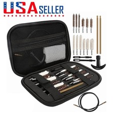 43PCS Universal Gun Cleaner Cleaning Kit Rifle Pistol Handgun Shotgun Firearm US picture