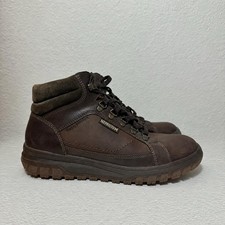 Mephisto Men’s Pitt Mid Lace-Up Leather Boot Dark Brown Sz 9 picture