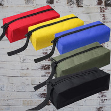 5PCS Canvas Tool Pouch Bags Zipper Small Multipurpose Pouch Heavy Duty Organizer picture