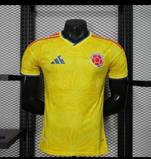 COLOMBIA SOCCER JERSEY YELLOW  picture