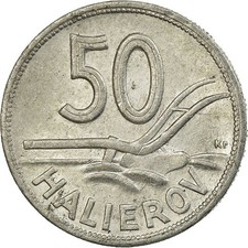 Slovakia | 50 Halierov Coin | Plow | KM:5a | 1943 - 1944 picture