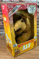 Coleco 1987 Vintage Wisecracking Alf Talking Doll Plush with Box - Working picture