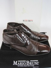 Mario Bruni in 41 / UK 7.5 / Lined / BNIB / Brown / High NP picture