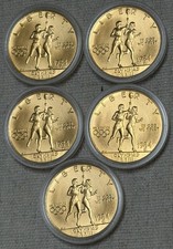 1984-W Gold $10 Commemorative Olympic Coin (.48375 Troy Oz) - West Point picture