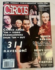 Circus Magazine Dec 1997, America’s Rock Magazine, Marilyn Manson Interrogation picture