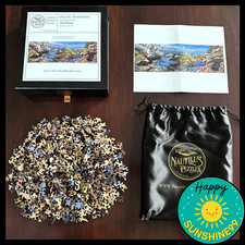 NAUTILUS WOODEN JIGSAW PUZZLE Pacific Northwest Ocean Coast Tide NP23-500-667 picture
