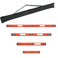 Uimoso 4 Pcs Magnetic Level Set 16/24/36/48inch I-Beam Tool for Home Improvement picture