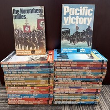 Ballantine Illustrated History of World War II Lot of 45 Military History Books picture