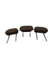 2019-2022 BMW X5 G05 REAR RIGHT & LEFT CENTER LEATHER HEADREST SET (3) | COFFEE picture