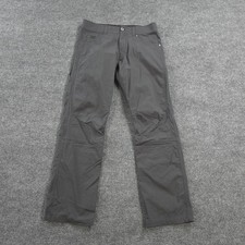 Kuhl Pants Mens 32x32 Gray Radikl Stretch Canvas Hiking Travel Outdoors Trail picture
