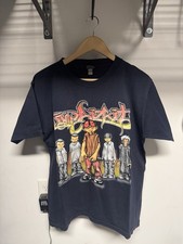Vintage Euro Limp Bizkit Band Tee Heavy Metal Tag Size Large 90s Rock Tee picture