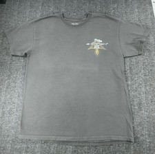 Rat Fink Grey Graphic T-Shirt Large Front & Back Print picture