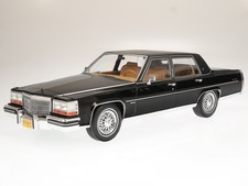 Cadillac Fleetwood Brougham 1982 Black diecast model car 18250 MCG 1:18 picture