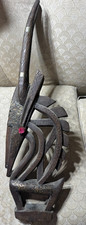 Antique Bamana Mali Chiwara Headress - 27 Inches Tall picture