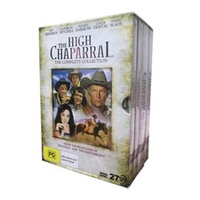 The High Chaparral Complete Series Seasons 1-4 (27-Disc DVD, ) Region 1 & Sealed picture