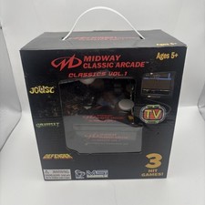 Midway Classic Arcade Plug & Play TV Game Joust Gauntlet Defender New picture