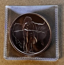 One Medal of 1 OZ Copper Round - Oregon Trail /W eBay Delivery Tracking picture