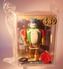 NOS vintage Eidai Grip diecast figure of Rockbat, Chogokin Takatoku Diecast picture
