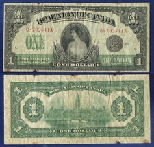 CANADA 1 DOLLAR 1917 Patricia Ramsey Princess Hyndman & Saunders VERY FINE picture