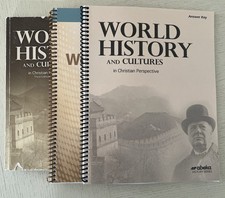 Abeka World History And Cultures Student Text Answer Key Video Manual 10th Grade picture