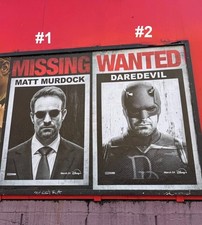 Daredevil Matt Murdock Wanted Missing Hero Poster Marvel Inspired Wall Art Print picture
