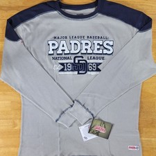 Stitches San Diego Padres MLB Genuine Merchandise L/S  Pullover Men's Large NEW  picture