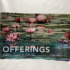 Offerings Buddhist Wisdom for Every Day Danielle Olivier Follmi Hardcover Book picture