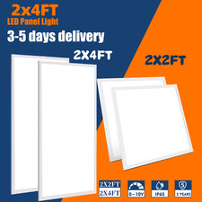 2x2 FT LED Panel Lights, 2x4 FT Recessed Edge-Lit Drop Ceiling Lights Fixture picture