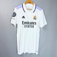 NWT REAL MADRID 2022 2023 HOME UCL FOOTBALL SHIRT CAMISETA JERSEY #9 BENZEMA picture
