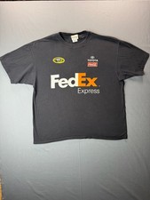 Vintage Chase Authentics Denny Hamlin NASCAR Licensed Racing T-Shirt 2X Black picture