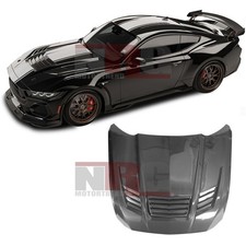for 2024-2027 Mustang Ford SS style vented Carbon Fiber Hood picture